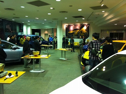 スタートはお客様は20名くらいだったかな