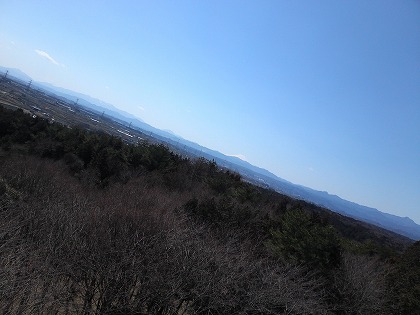 富士山も見えてます