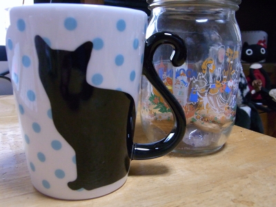黒猫マグカップ04