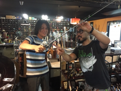 ブライトリバー　リバーマスター　ヘッドハンターズ HeadHunters別注 ブライトリバー『ストレートパワーハンドル Hマーク