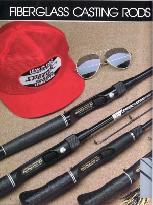 Brightcaster StickはSpeed Stickのブランクを使用しています