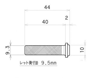 ブライトリバー フェルール ブライトリバー インロッドフェルール ブラック 穴径8.0mm