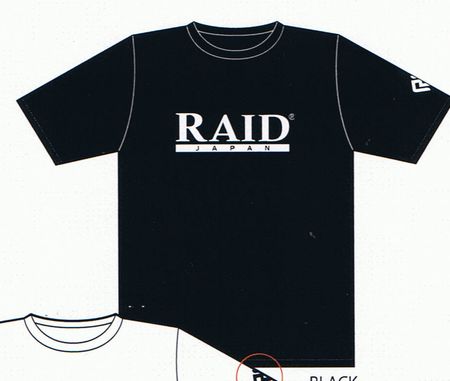 独特な RAID JAPAN レイドジャパンのTシャツ、カッティングステッカー ウェア