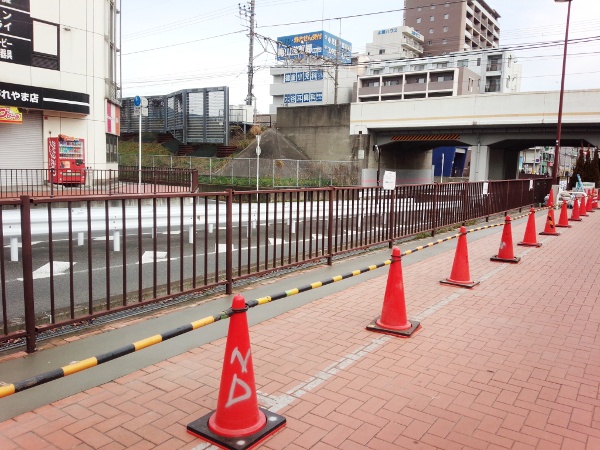 南流山駅前広場自転車駐車場南側