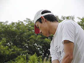 優勝者の川島亀三郎氏