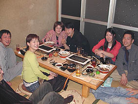 「北野」での飲み会の模様。