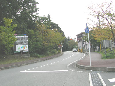 踏み切り方向
