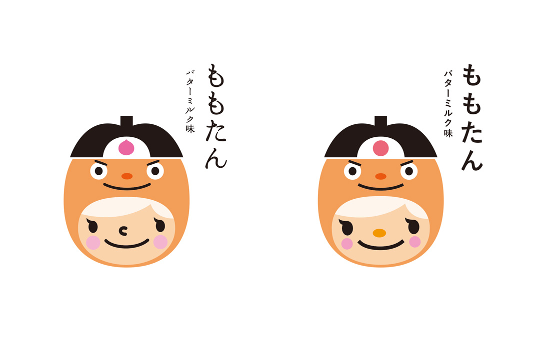 ももたんのデザインの見直し
