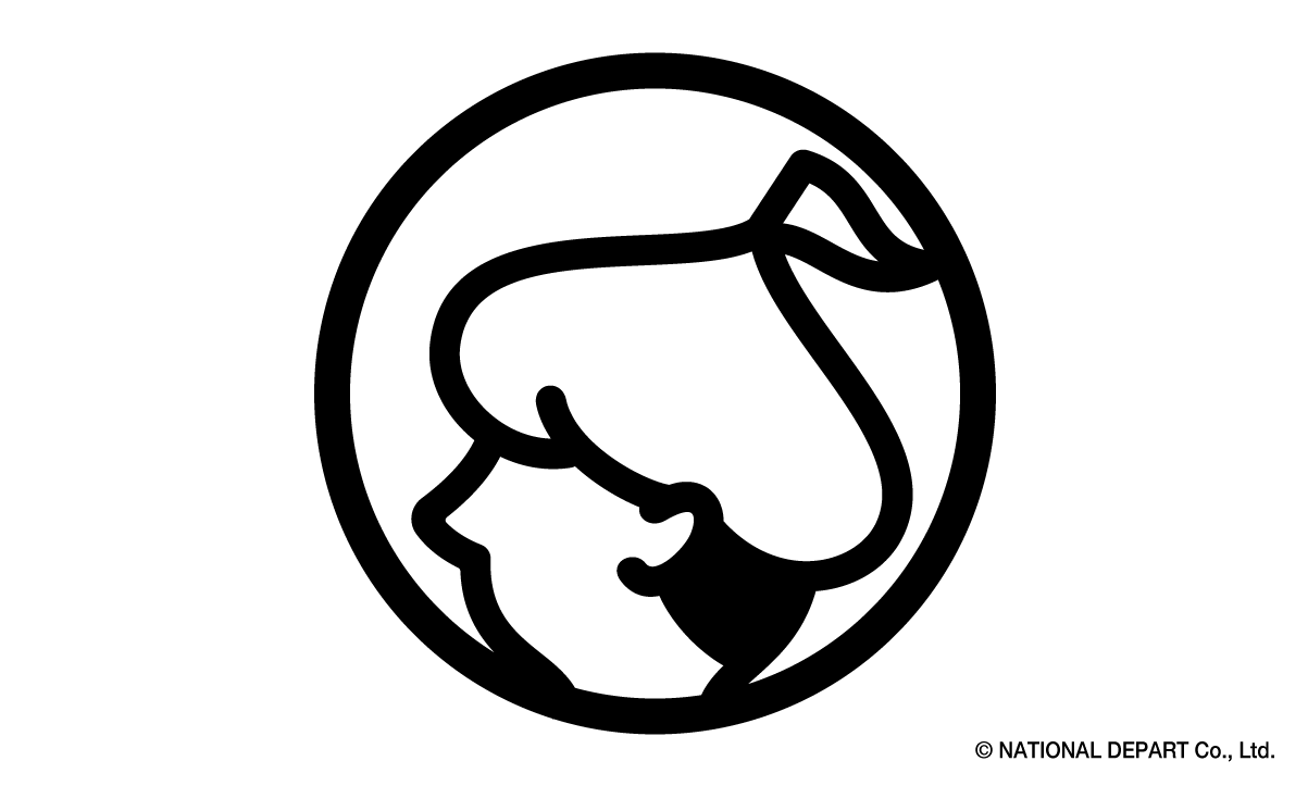 ナショナルデパート新ブランドロゴ