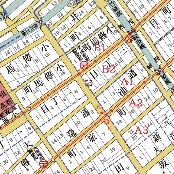 江戸切絵図とgoo地図 | 江戸雑記録 江戸切絵図とgoo地図 | 江戸雑記録