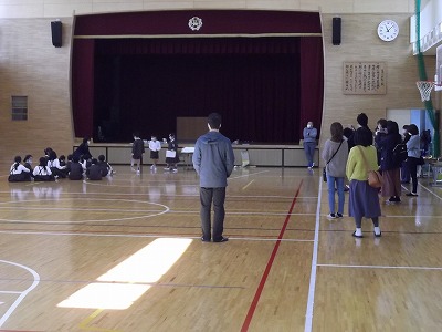 土曜参観（学校開放月間）