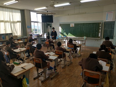 今日の授業風景