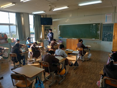 今日の授業風景