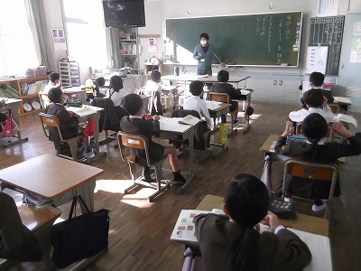 今日の授業風景