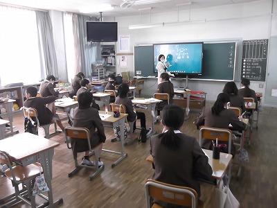 今日の授業風景（全学年）