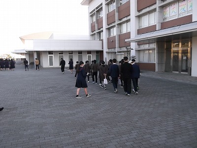 粉河中学校入学説明会（６年生）