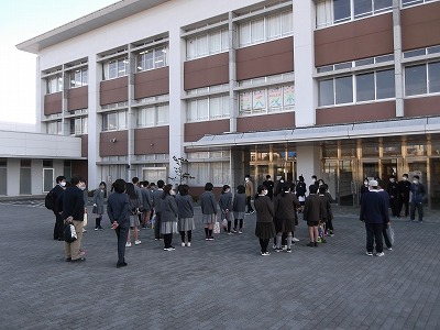 粉河中学校入学説明会（６年生）