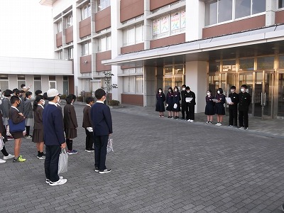 粉河中学校入学説明会（６年生）