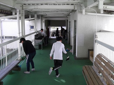 今日は大掃除