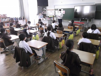 今日の授業風景（全学年）