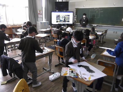 今日の授業風景（全学年）