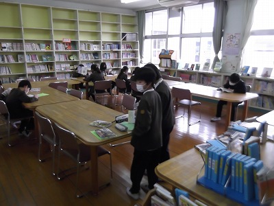 ３時間目の授業風景
