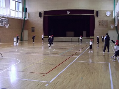 ３時間目の授業風景