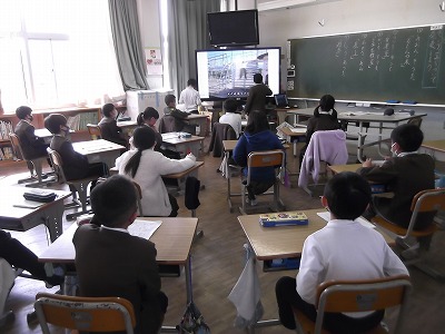 今年度最後の授業参観ありがとうございました