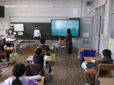 今日の授業風景（全学年）