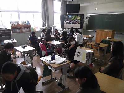 今日の授業風景（全学年）