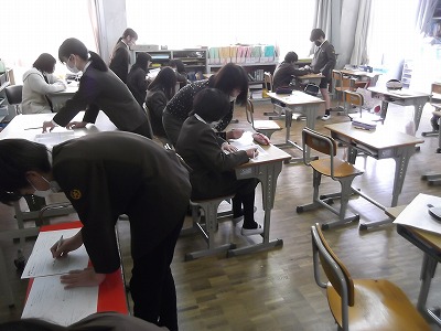 今日の授業風景（全学年）