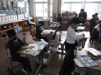 今日の授業風景（全学年）
