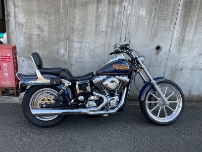 タンデム走行に超おすすめ！ハーレー純正シートFXD系1450
