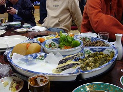 地元の食材