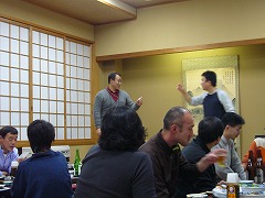 地元の方々との交流を深めました