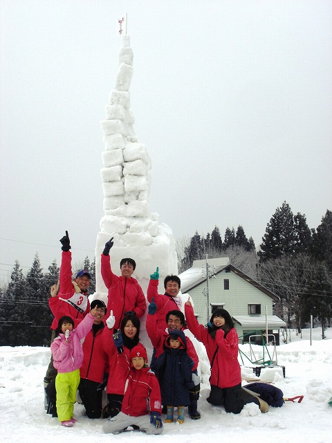 やりました!「チーム雪かき道場」