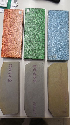 天然砥石3本 | 金物の西原