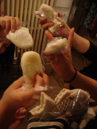 しろいモチモチ君♪