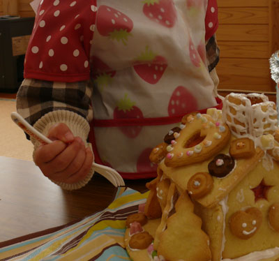 手作りお菓子の家