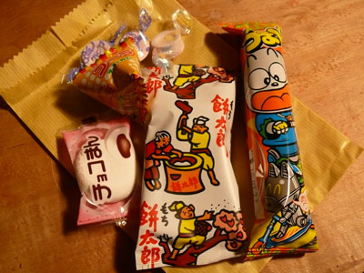 上棟式餅まき菓子