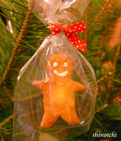 クリスマスツリーオーナメントジンジャーマン