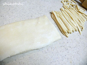 手打ちうどんの作り方