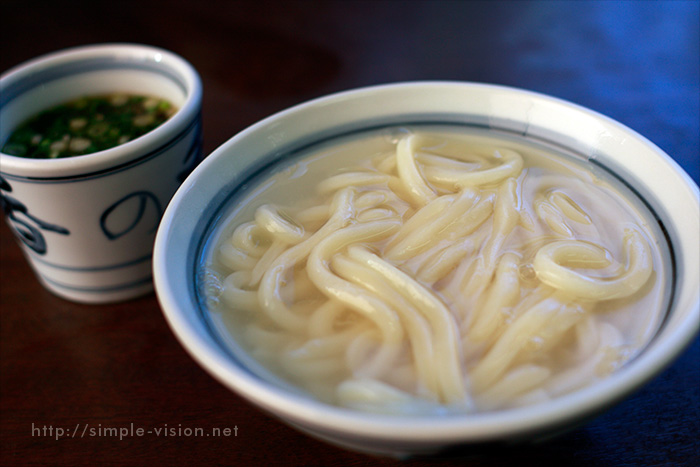 本場讃岐の「釜揚げうどん」