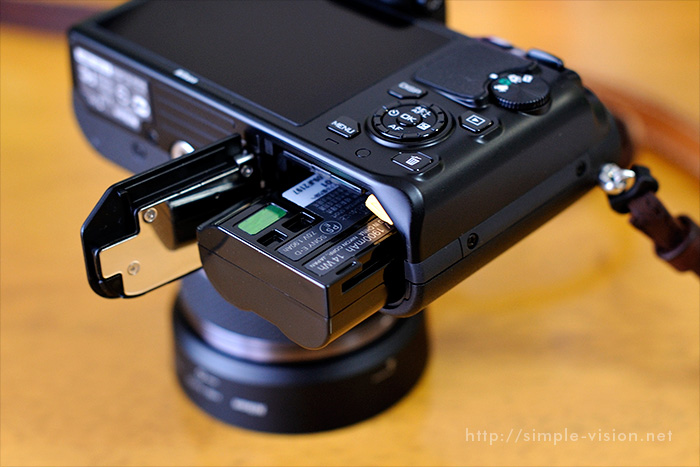 Nikon1V1電池イメージ