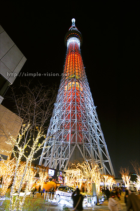 東京スカイツリー「キャンドルツリー」