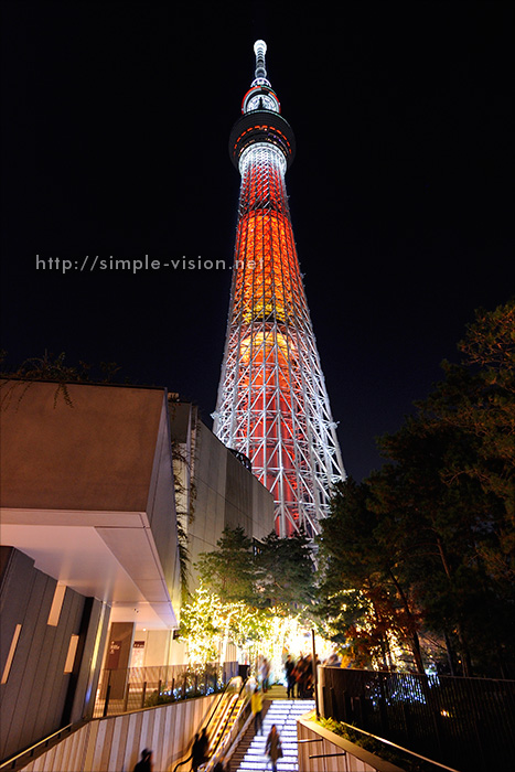 東京スカイツリー「キャンドルツリー」