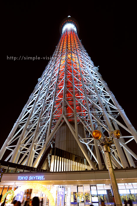 東京スカイツリー「キャンドルツリー」