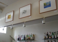 カウンター上