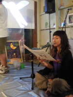 郁子さん朗読