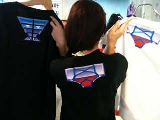パンスト×Galaxxxy トランスホーム Tシャツ 未使用 □panty&stocking with garterbelt × galaxxxy NEWアイテム トランス